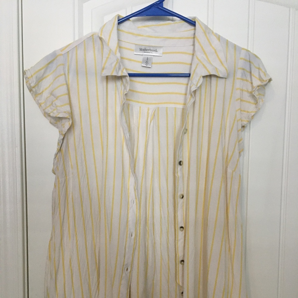 Motherhood maternity lightweight blouse